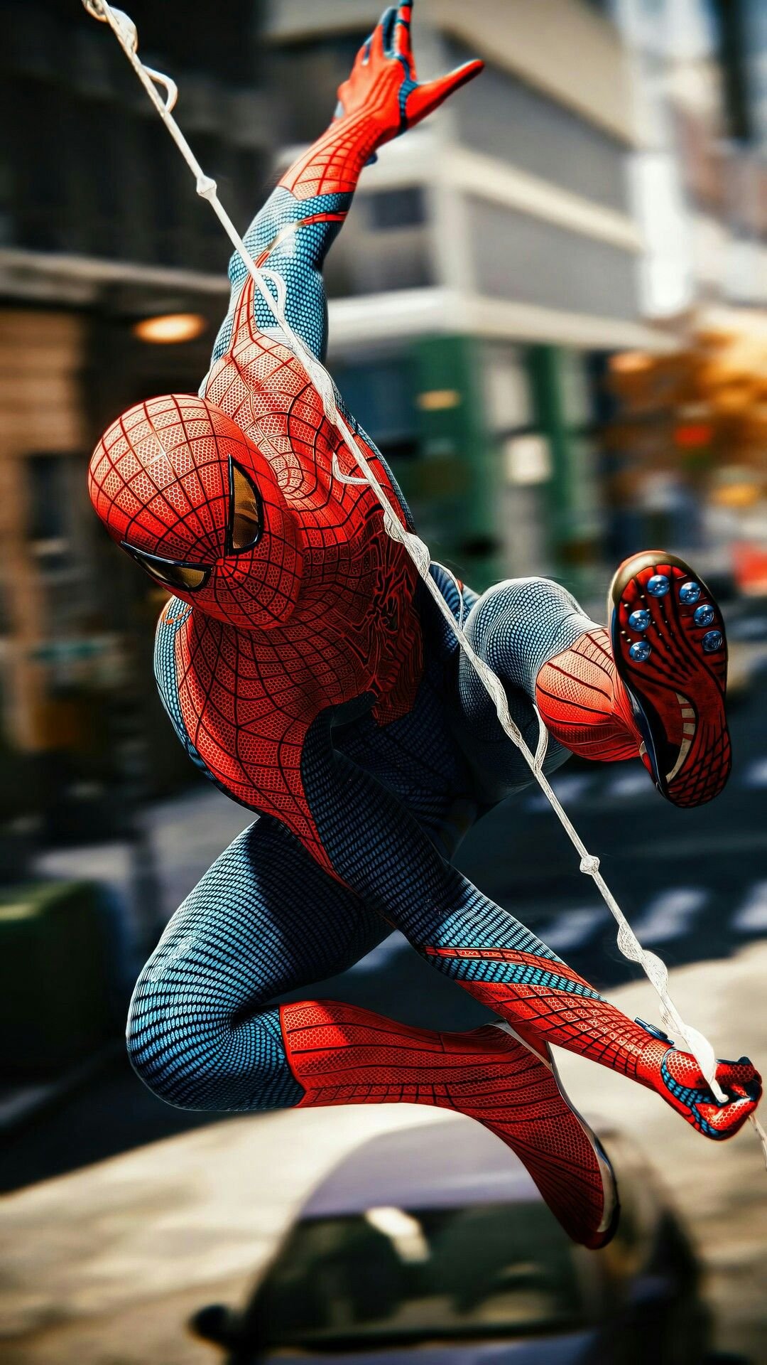 1440 X 2880 Wallpaper Spiderman