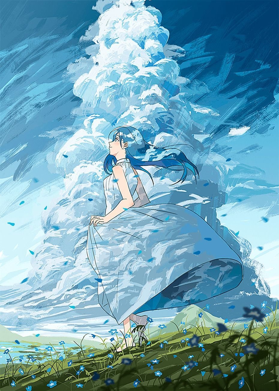 3D Anime Angel Wallpaper