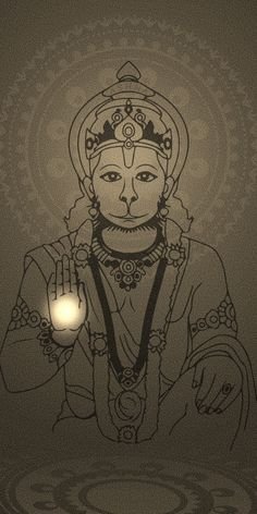 3D Hanuman Ji HD Wallpaper