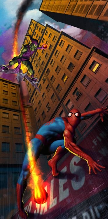 Animated Spiderman Wallpaper
