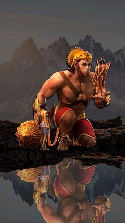 Animation God Hanuman HD Wallpaper