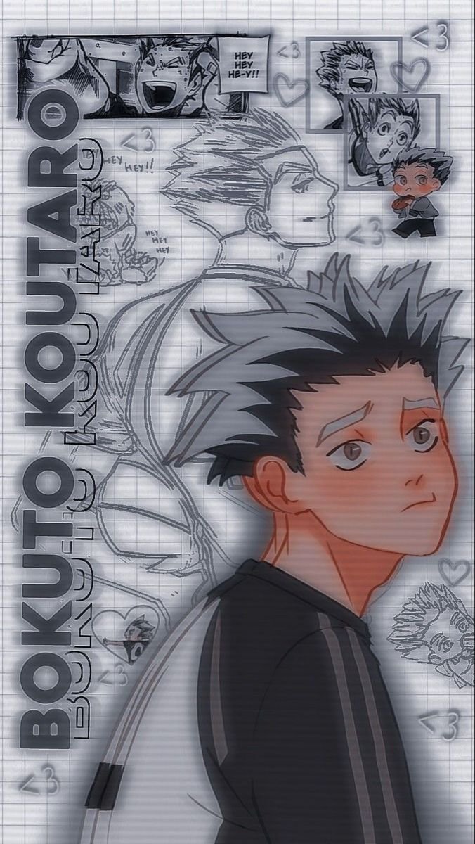Anime Boy Black And White Wallpaper