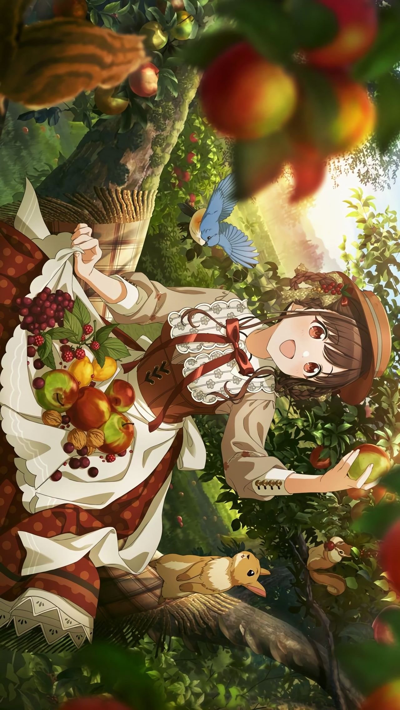Anime Girl Scenery Wallpaper