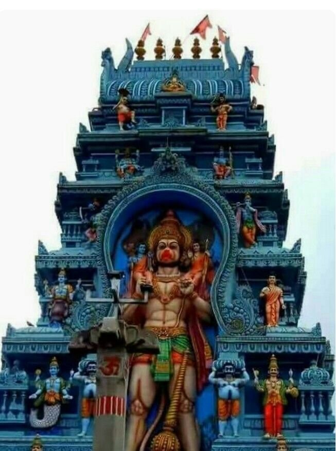 Artistic Panchmukhi Hanuman Wallpaper In HD