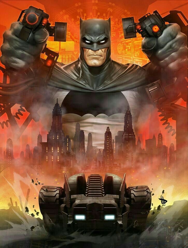 Batman Batgirl Wallpaper 4K