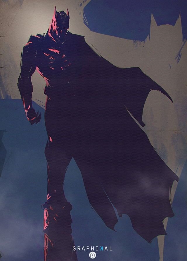 Batman City Background Wallpaper
