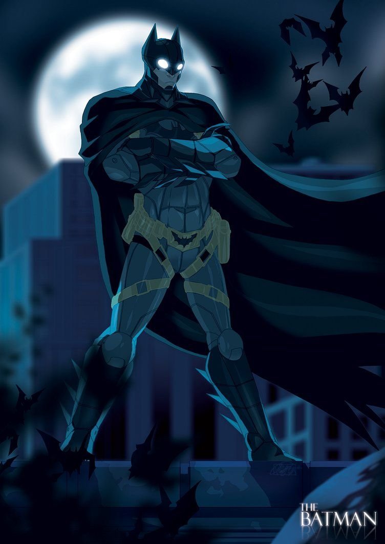 Batman Portrait HD Wallpaper