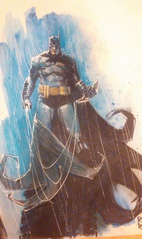 Batman Symbol Painting Wallpaper