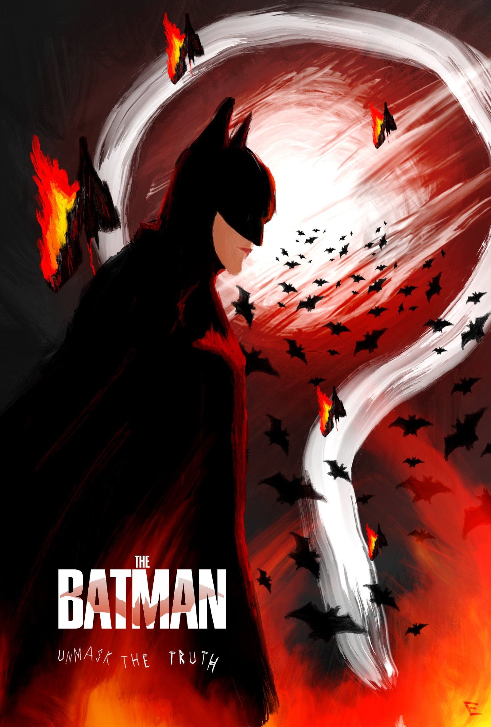 Batman Symbol Red Wallpaper