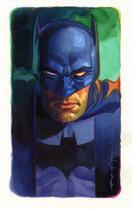 Batman Wallpaper Art Portrait