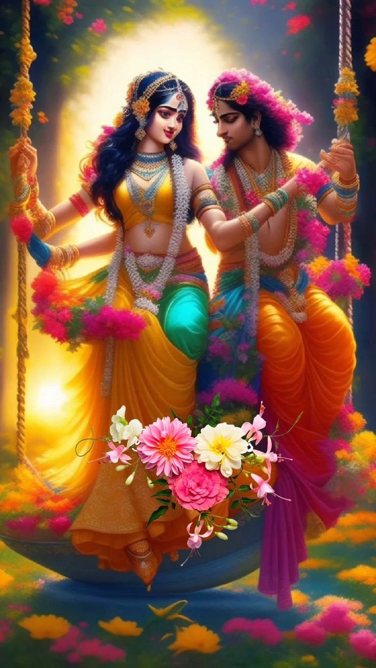 Beautiful Images Of Lord Krishna And Radha HD