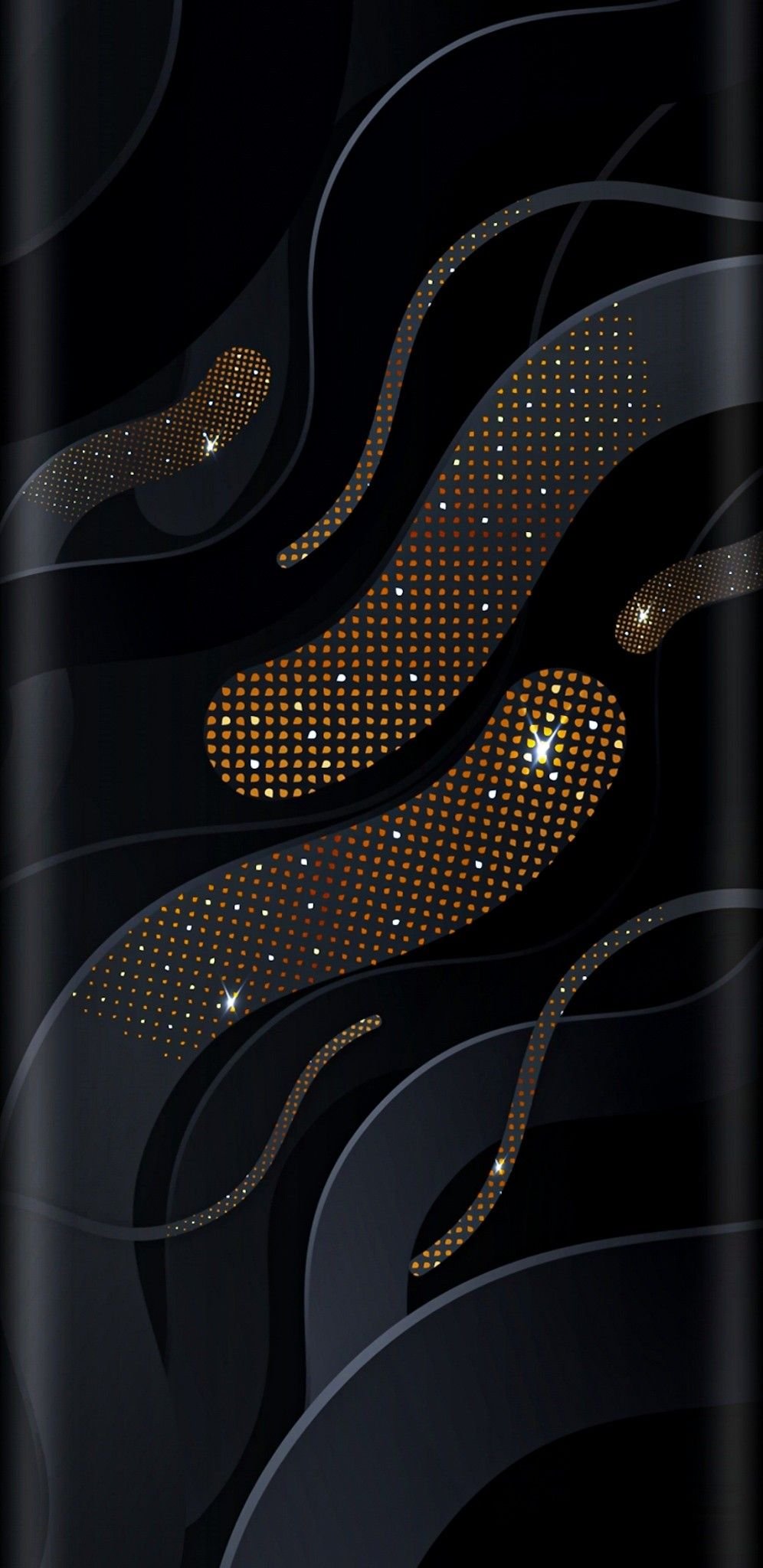 Black Constellation Wallpaper