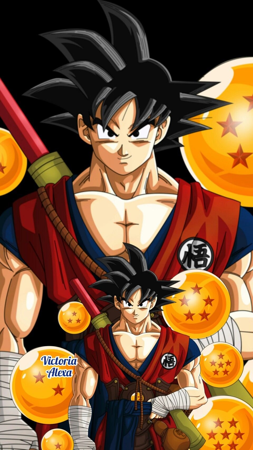 Black Goku Android Wallpaper