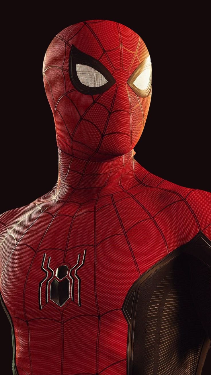Black Spiderman Phone Wallpaper HD