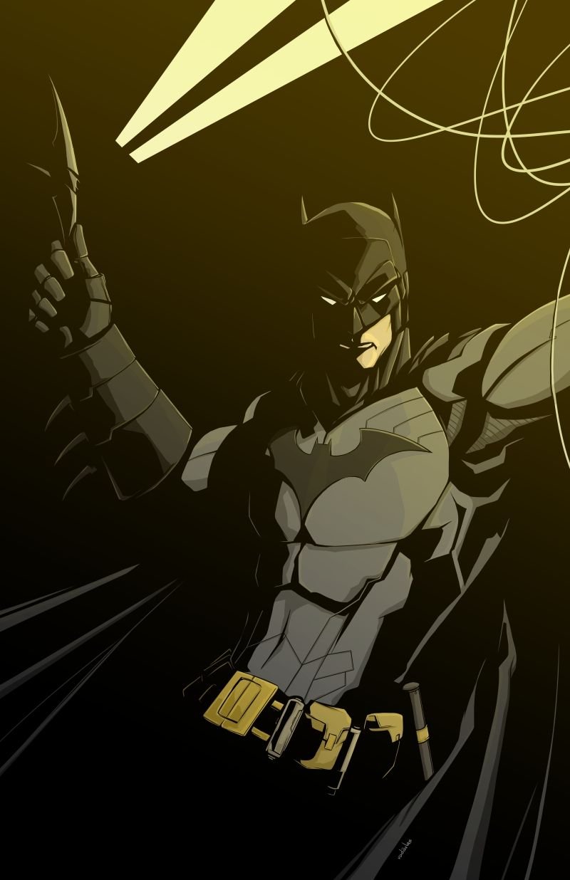 Cartoon Batman Wallpaper