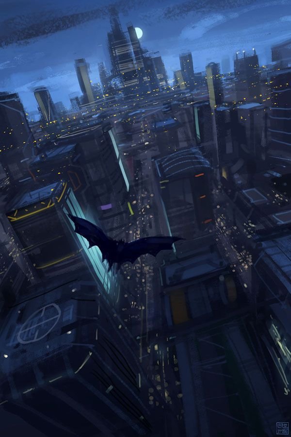 Chibi Batman Wallpaper