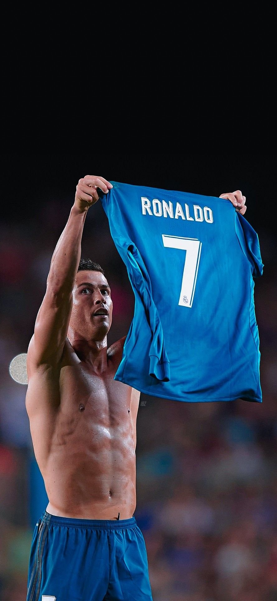Cristiano Ronaldo Real Madrid Celebration Wallpaper