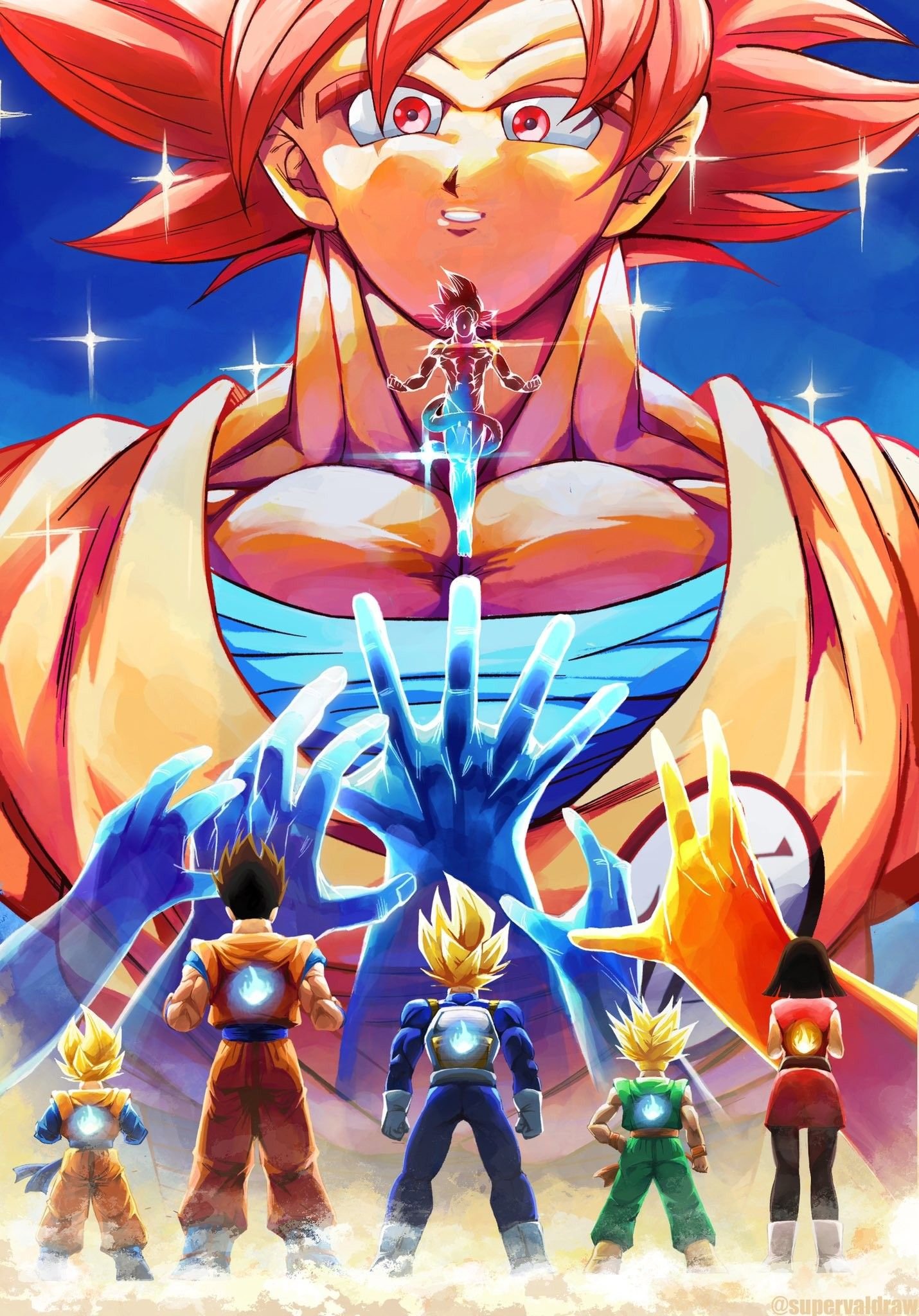 DBZ Goku Vegeta Wallpaper