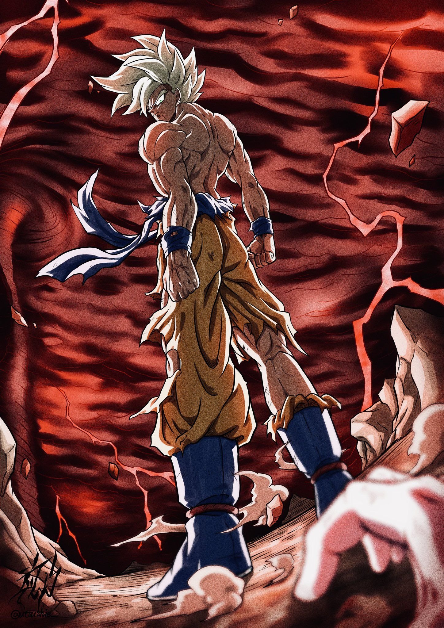 Dragon Ball Super Jiren Vs Goku Wallpaper