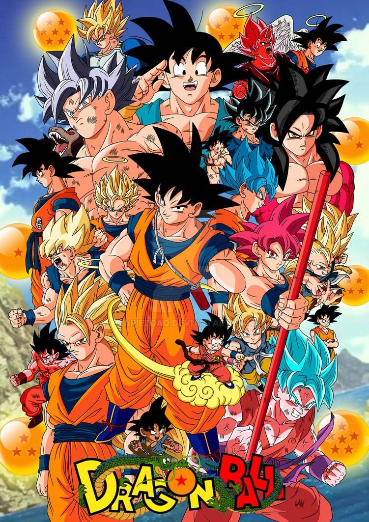 Epic Goku Naruto Fusion Wallpaper