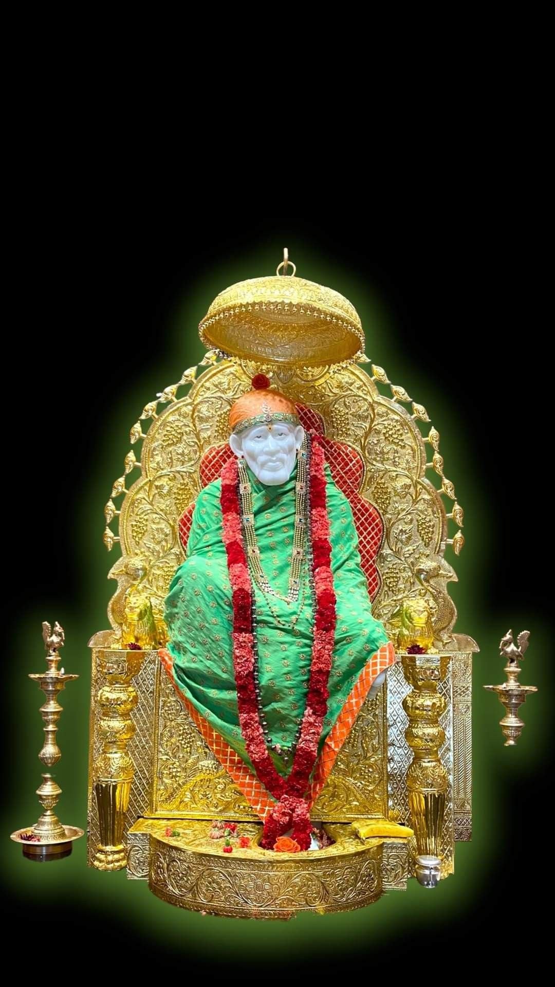Famous Sai Baba HD Images In Temple