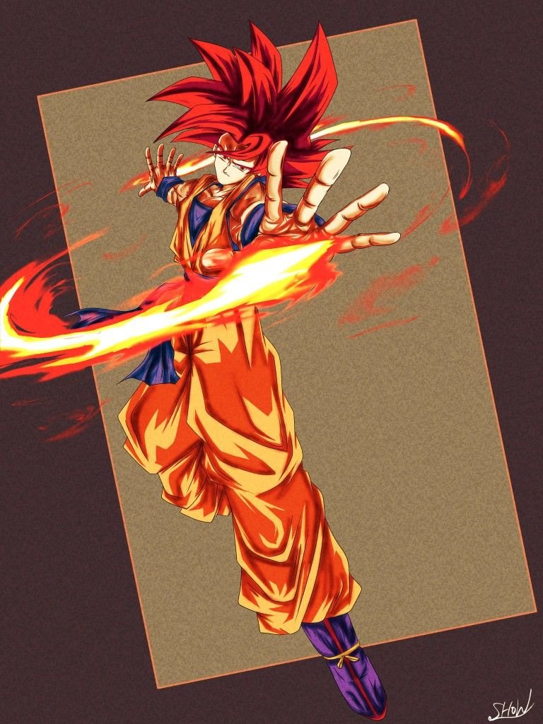 Goku Amoled Wallpaper 4K