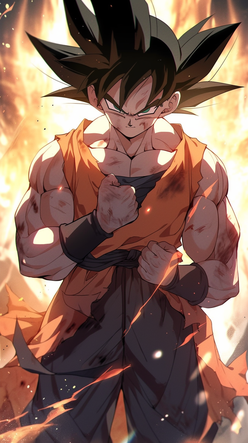 Goku And Vegeta Android Wallpaper