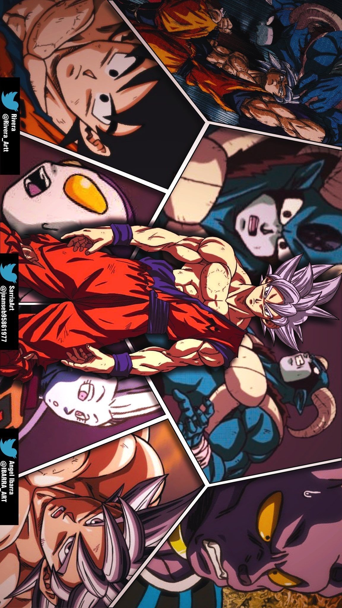 Goku And Vegeta Iphone Wallpaper