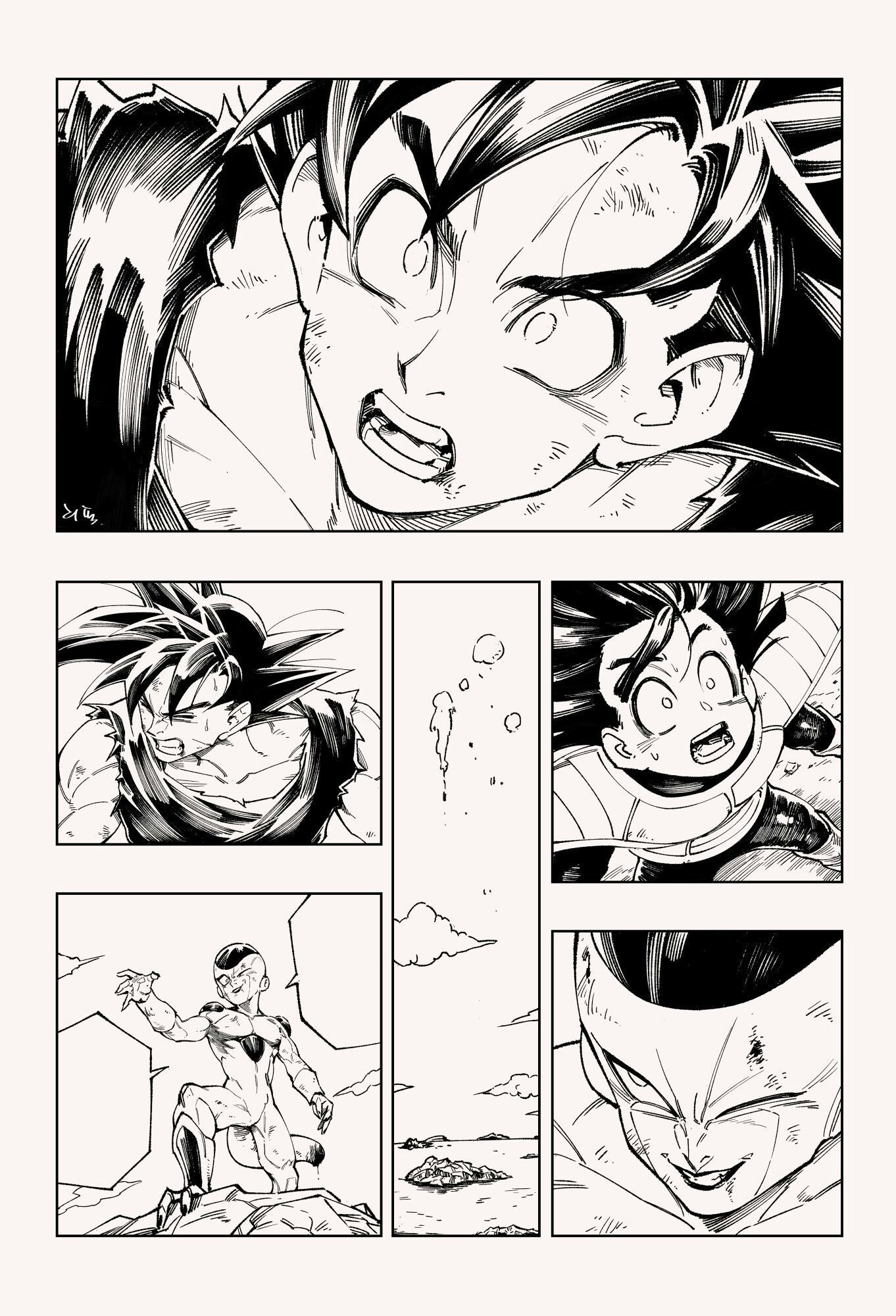Goku And Vegeta Moving Wallpaper