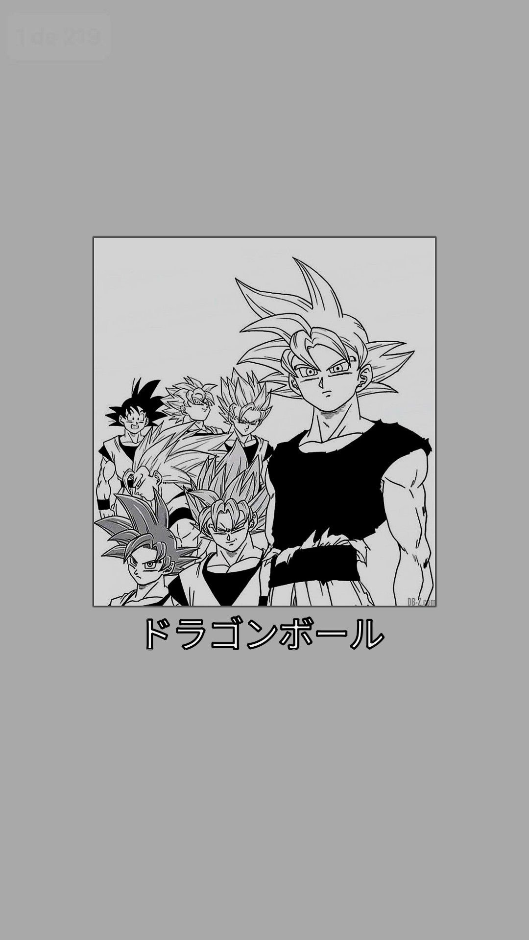 Goku Black Manga Wallpaper