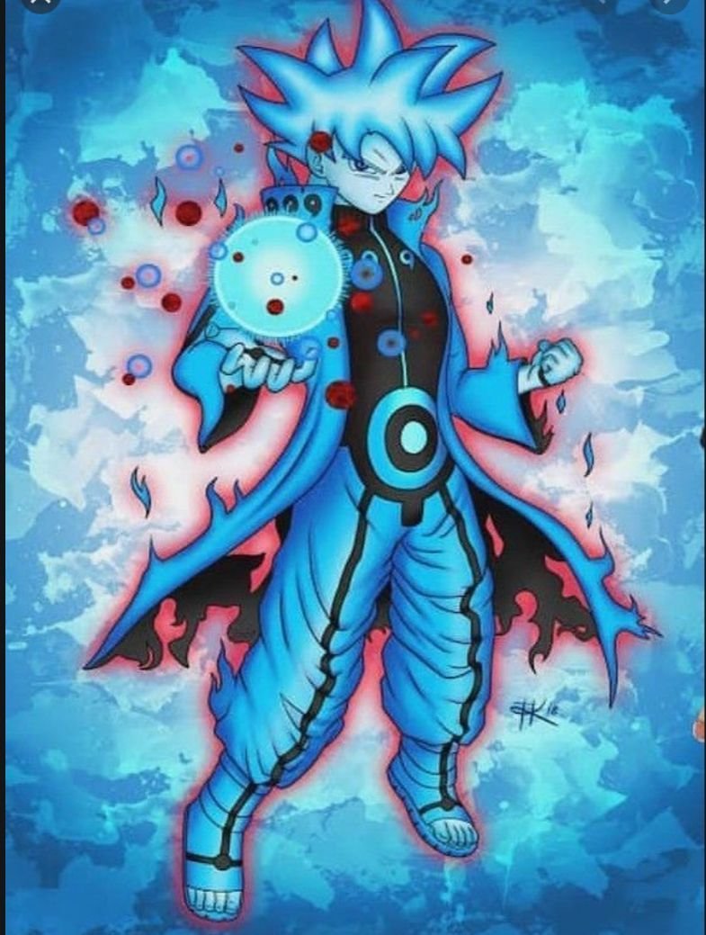 Goku Blue Wallpaper