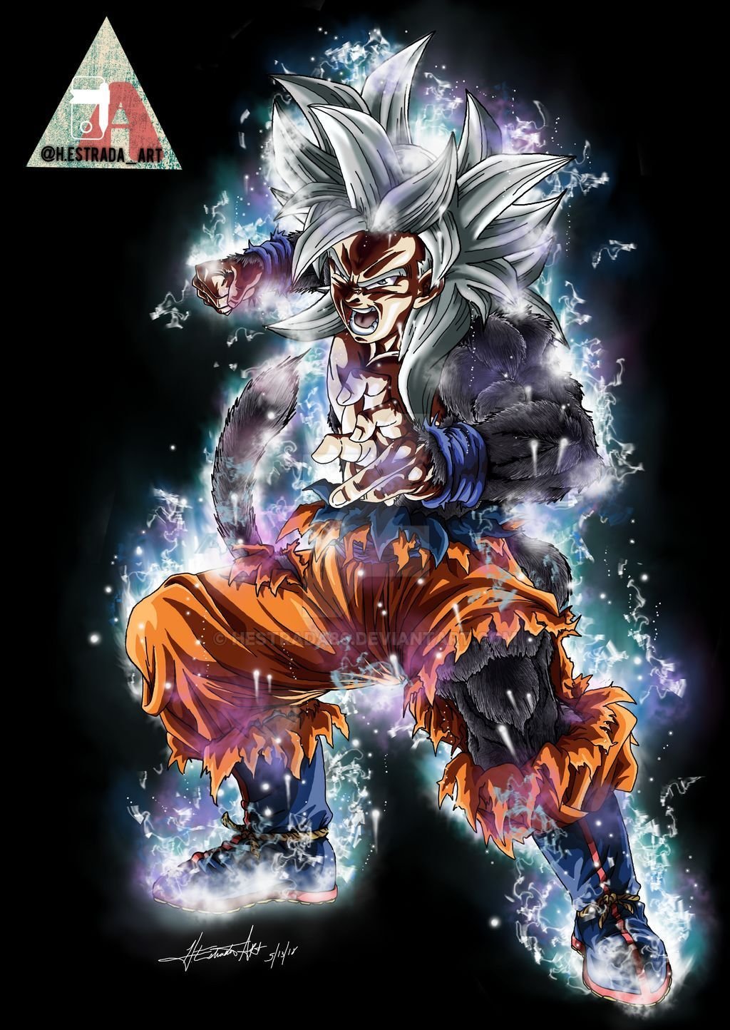 Goku Fan Art Wallpaper HD