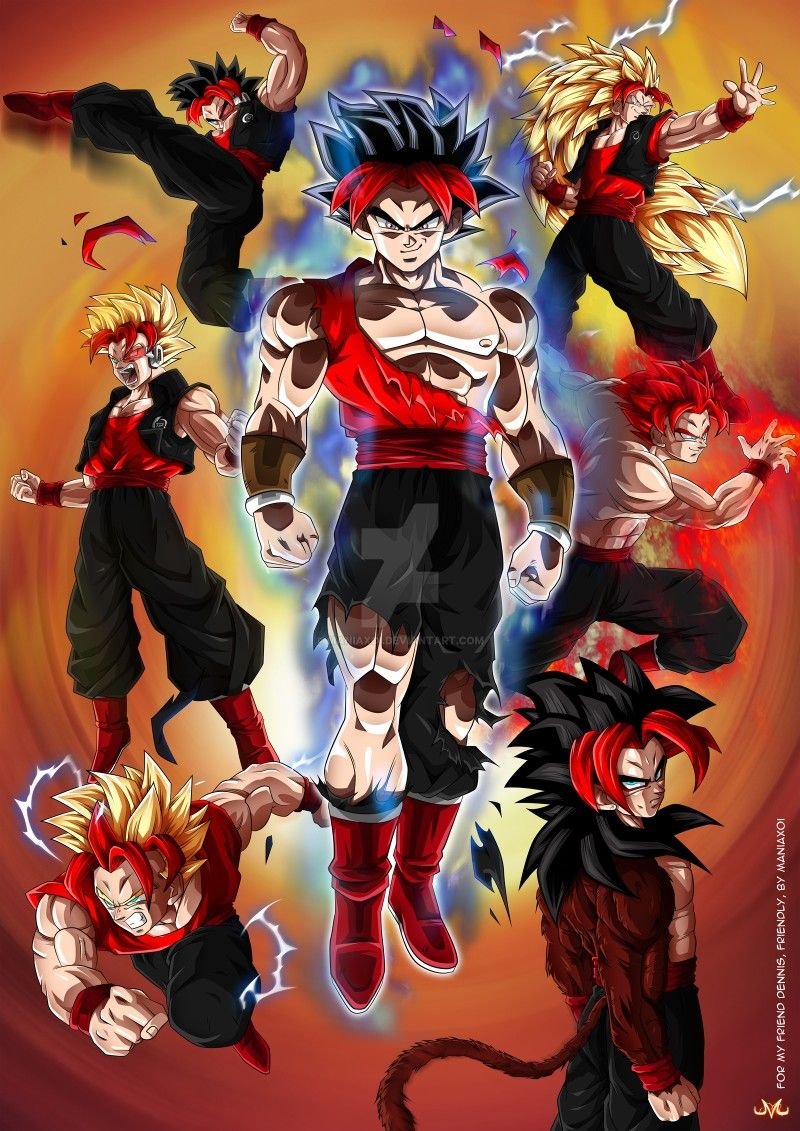 Goku Going Super Saiyan Blue Wallpaper