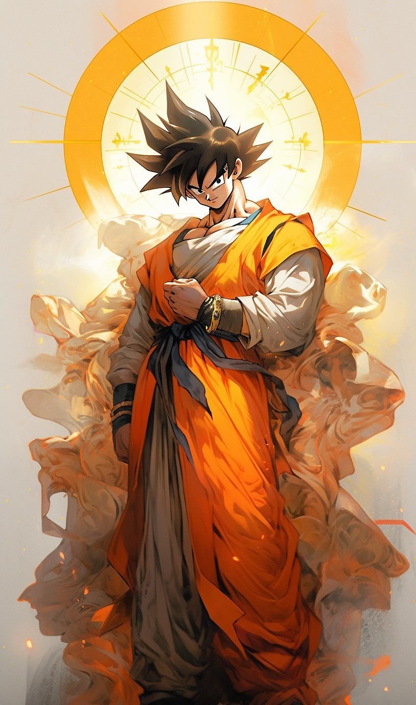 Goku HD Wallpaper Portrait