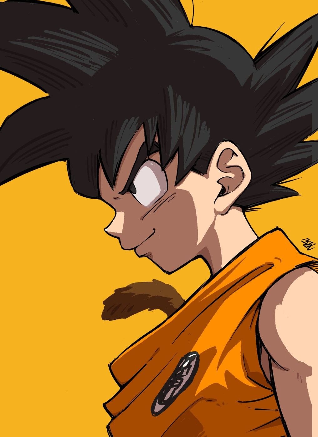 Goku Kaioken Iphone Wallpaper