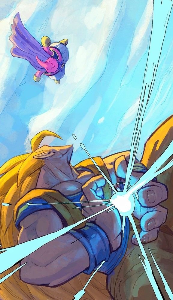 Goku On Flying Nimbus Wallpaper