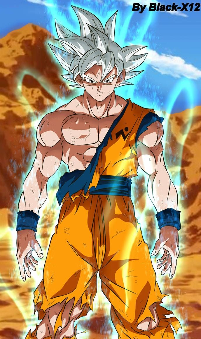 Goku Powering Up Wallpaper