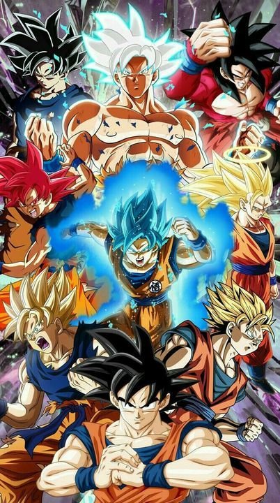 Goku SSJ Blue Vs Goku SSJ4 Wallpaper