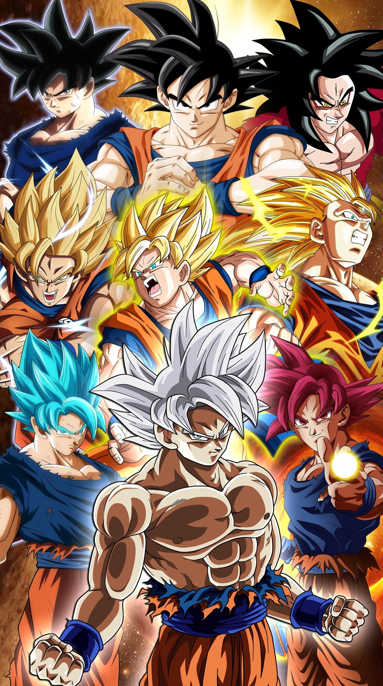 Goku SSJ4 Iphone Wallpaper