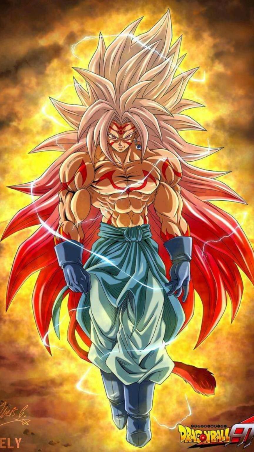 Goku Super Saiyan God 4K Wallpaper