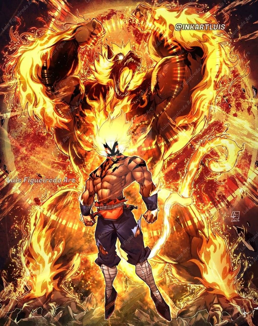 Goku Super Saiyan God Wallpaper HD Iphone