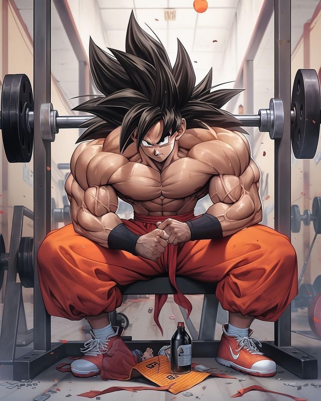 Goku Super Saiyan God Wallpaper Iphone