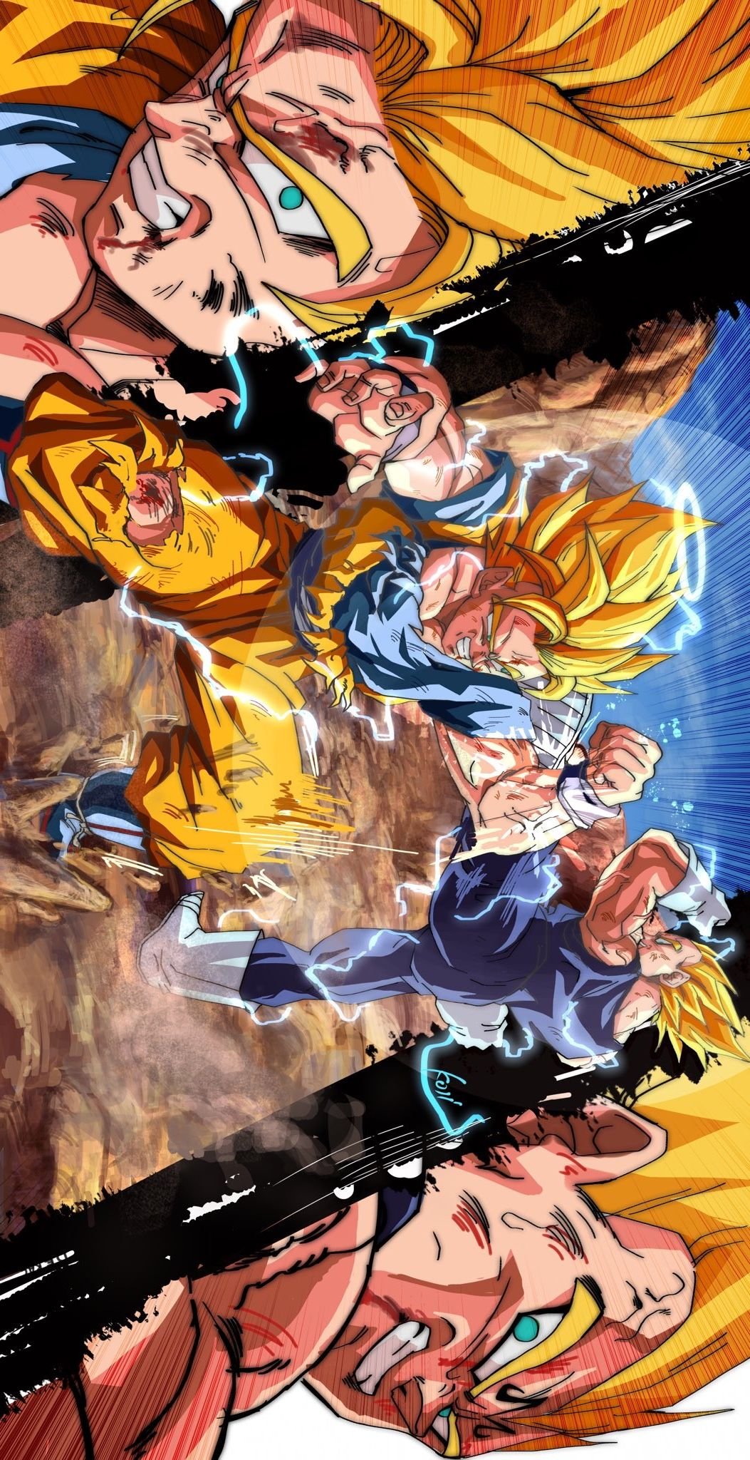 Goku Symbol Wallpaper HD