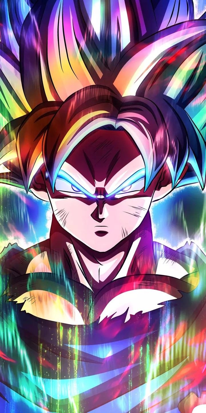 Goku Turning Super Saiyan Blue Wallpaper