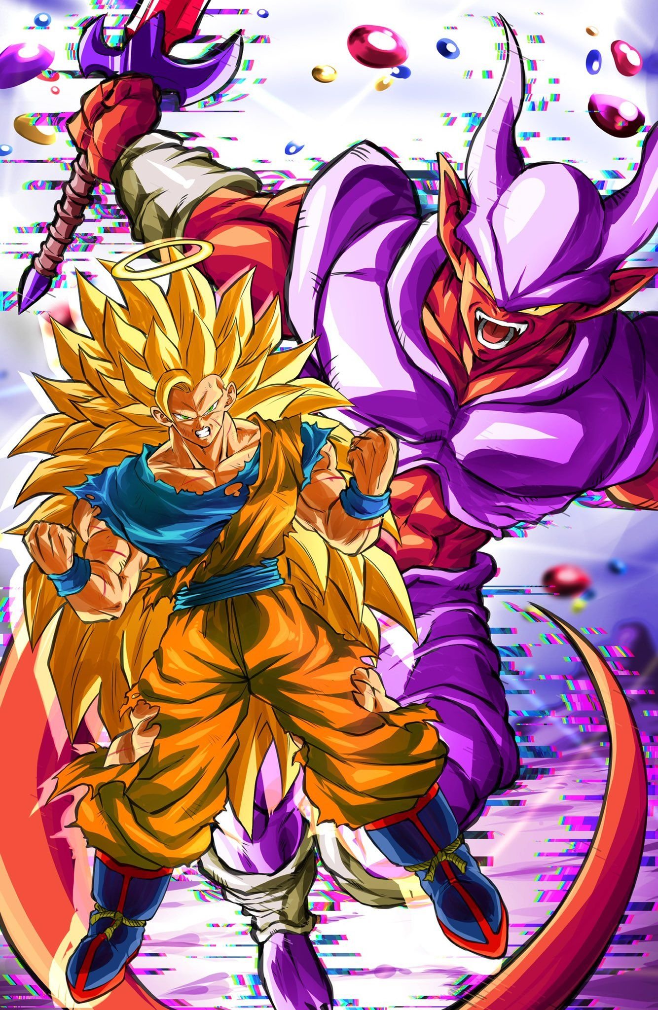 Goku Ui Mastered Vs Jiren Wallpaper