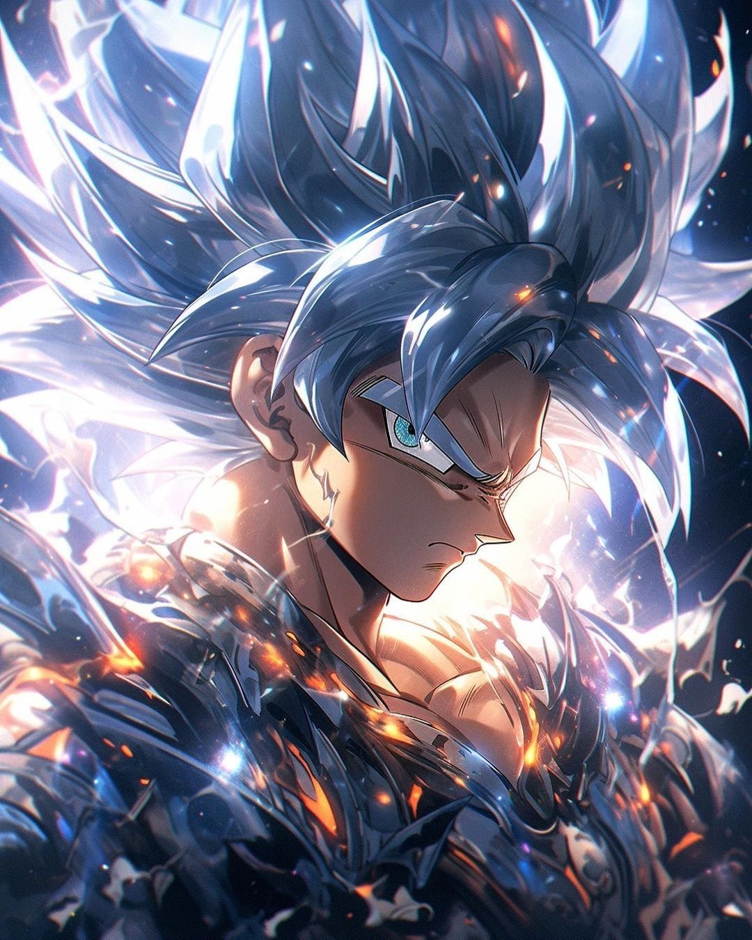 Goku Ultimate Instinct Wallpaper