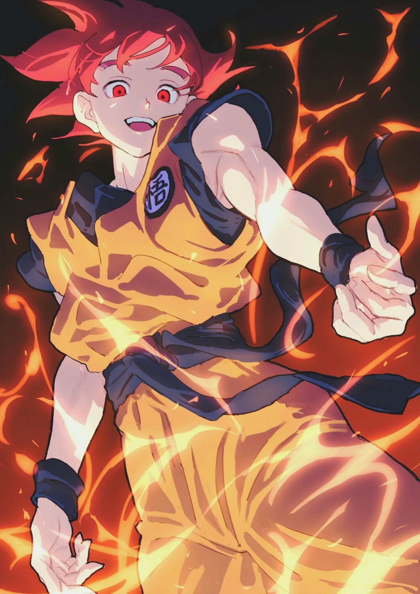 Goku Ultra Instinct Dual Monitor Wallpaper
