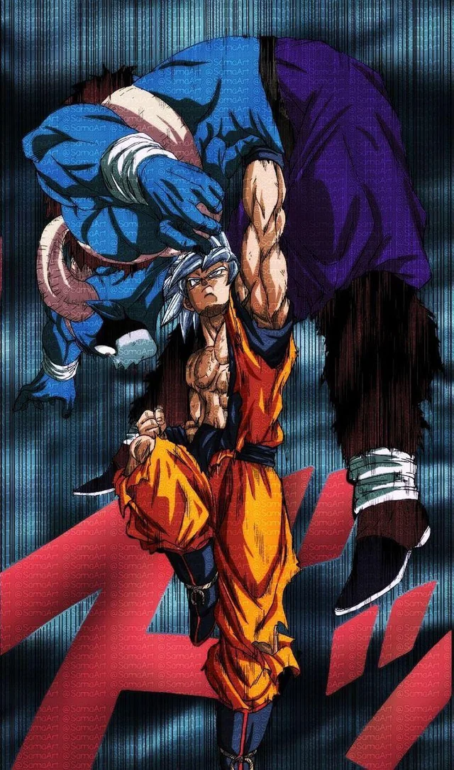 Goku Ultra Instinct Omen Wallpaper