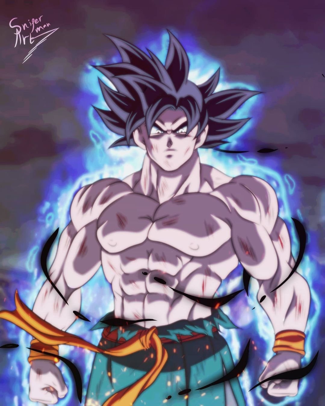 Goku Ultra Instinto Dominado Wallpaper