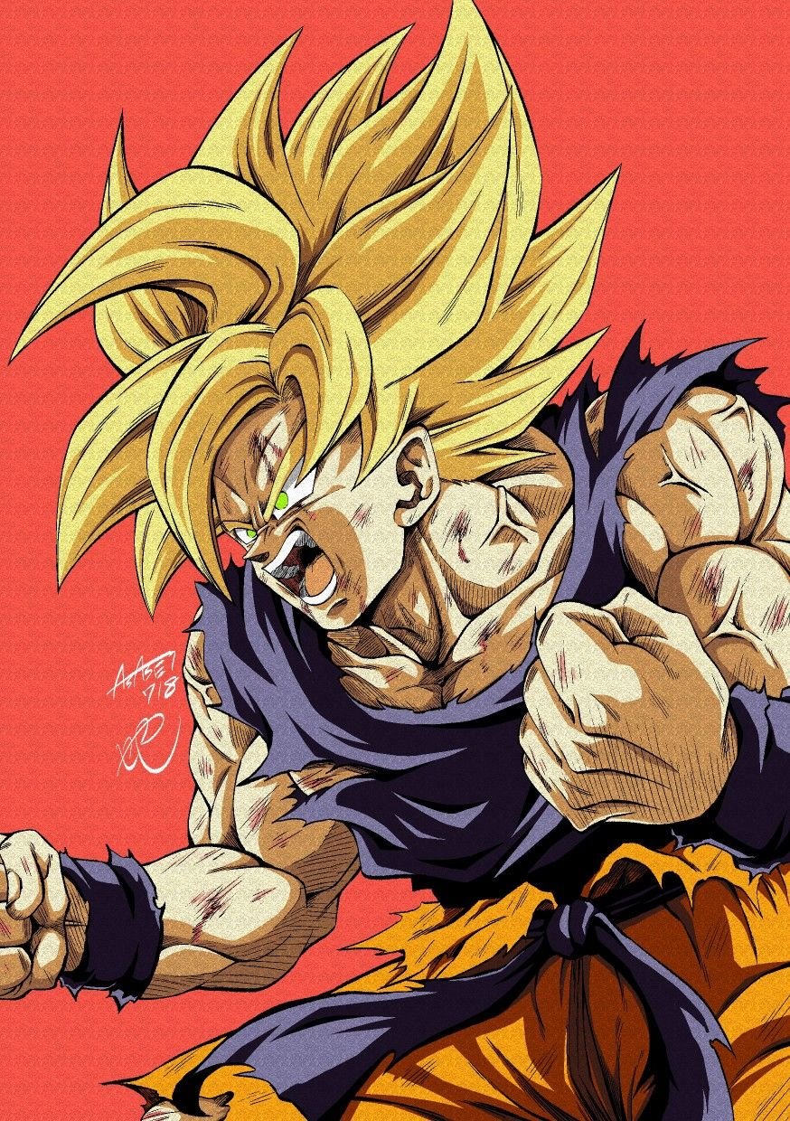 Goku Vegeta SSJ Blue Wallpaper